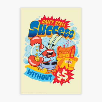 SpongeBob Print - Success Poster Wall Art