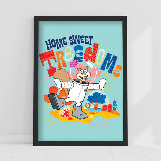 SpongeBob Print - Treedome Poster Wall Art
