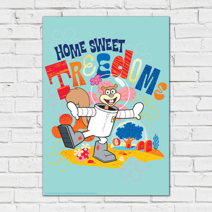 SpongeBob Print - Treedome Poster Wall Art
