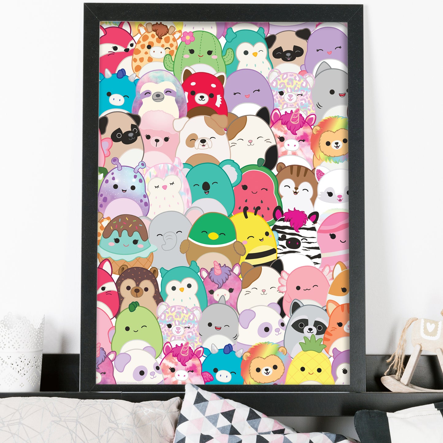 Squishmallows Print - Character Collage Poster Wall Art