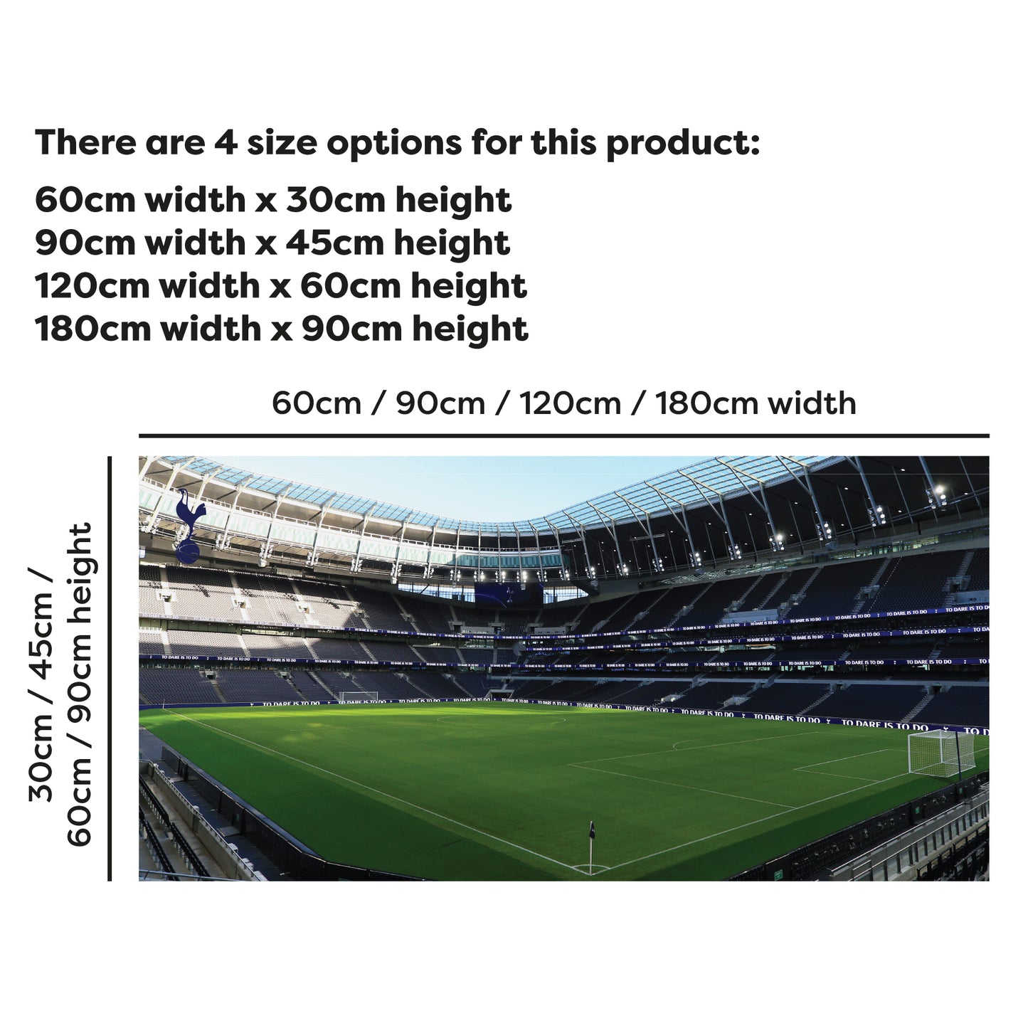 Tottenham Hotspur Football Club - Stadium Wall Mural (Inside)