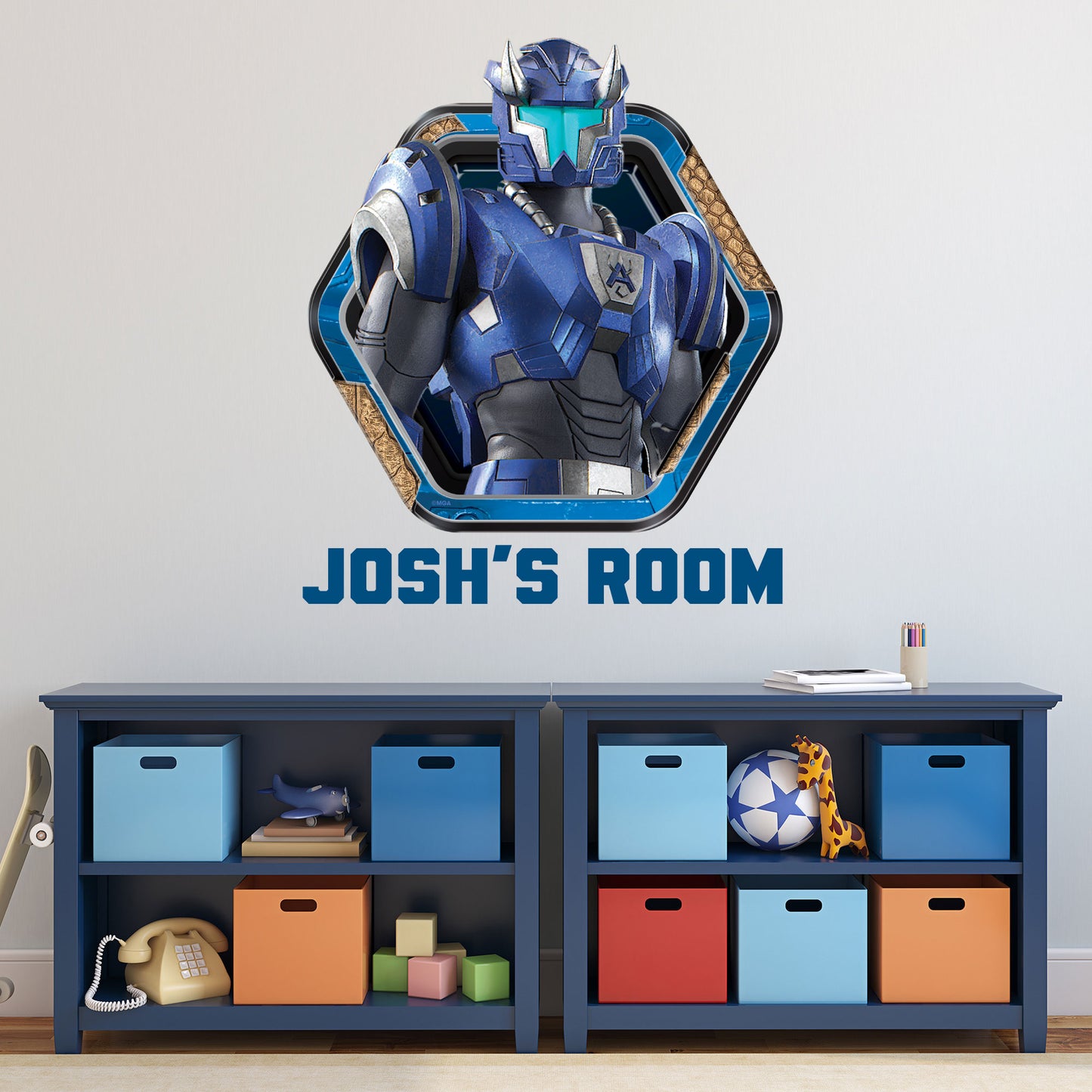 Armorsaurs Wall Sticker - TJ Badge Personalised Decal Wall Art