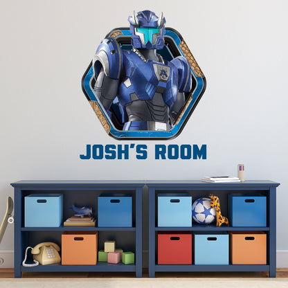 Armorsaurs Wall Sticker - TJ Badge Personalised Decal Wall Art