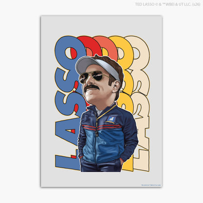 Ted Lasso™ Poster - Bobble Head Print Design Wall Art