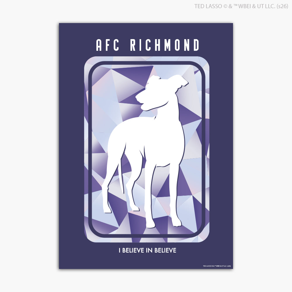 Ted Lasso™ Poster - Purple AFC Richmond Print Design Wall Art
