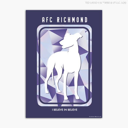 Ted Lasso™ Poster - Purple AFC Richmond Print Design Wall Art
