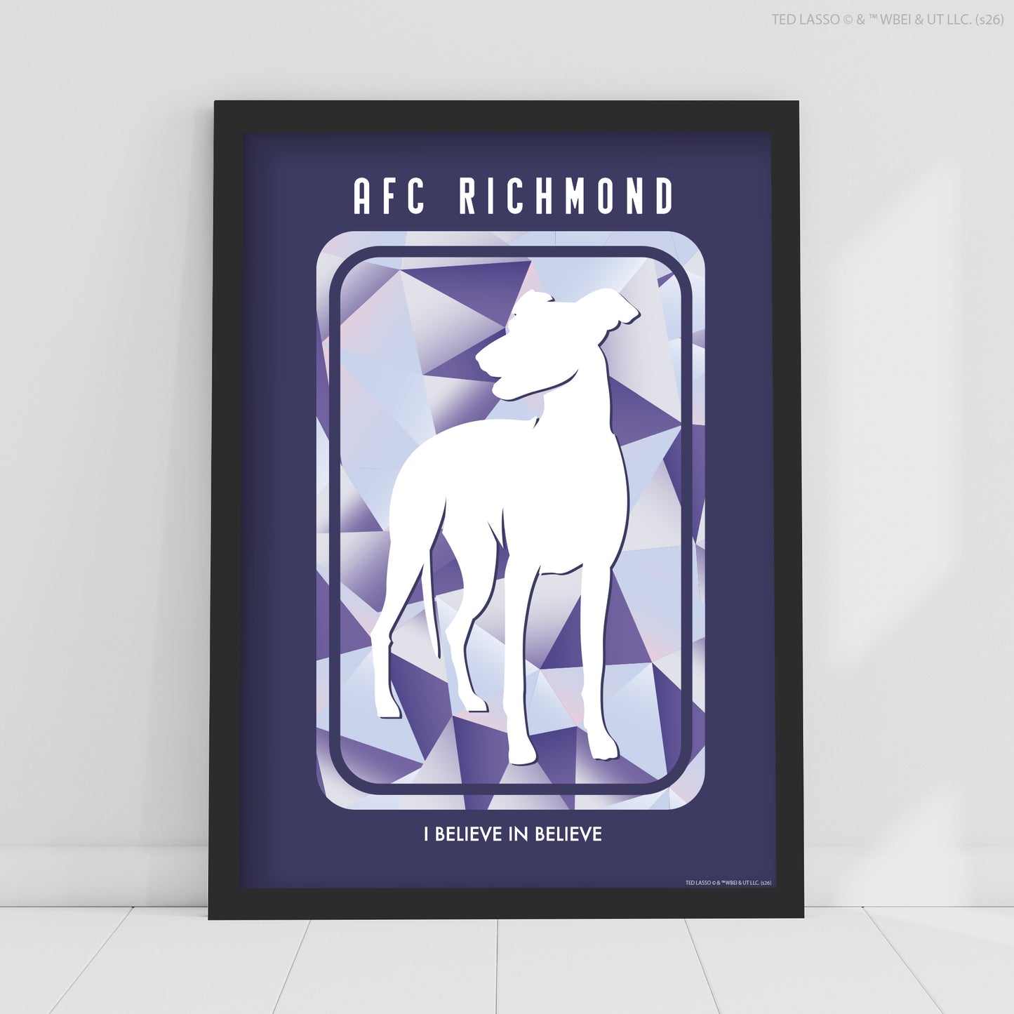 Ted Lasso™ Poster - Purple AFC Richmond Print Design Wall Art