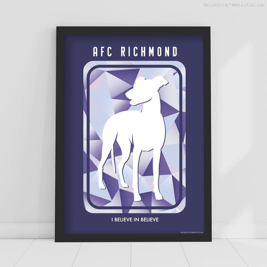 Ted Lasso™ Poster - Purple AFC Richmond Print Design Wall Art