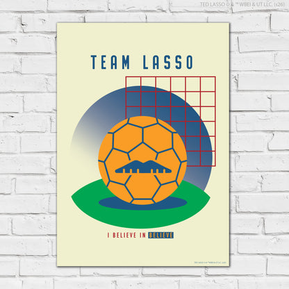 Ted Lasso™ Poster - Team Lasso Print Design Wall Art