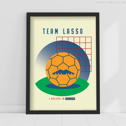 Ted Lasso™ Poster - Team Lasso Print Design Wall Art