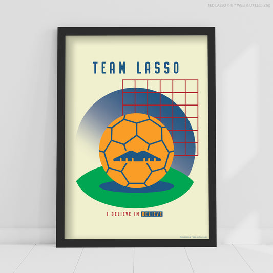 Ted Lasso™ Poster - Team Lasso Print Design Wall Art