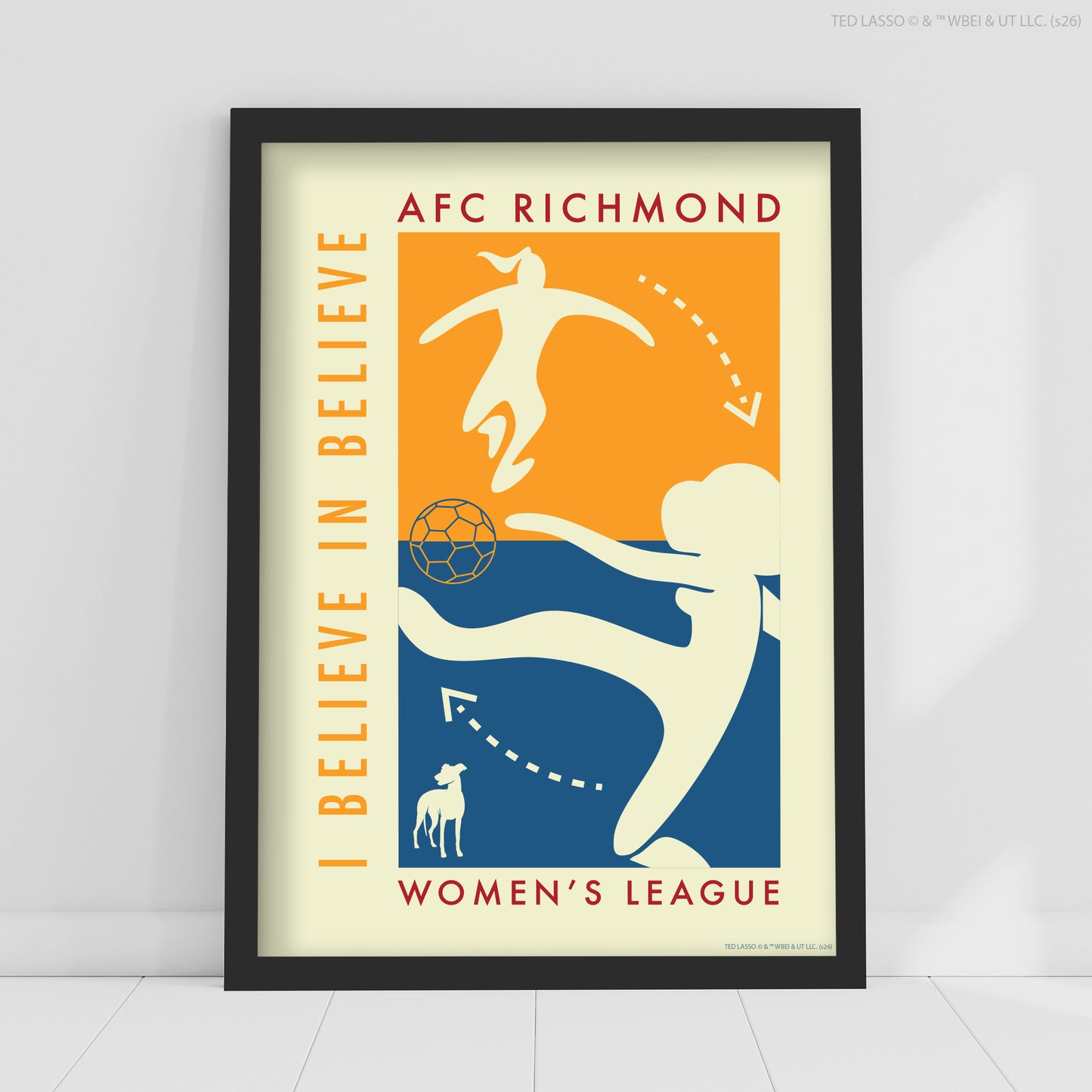 Ted Lasso™ Poster - Women's League Print Design Wall Art