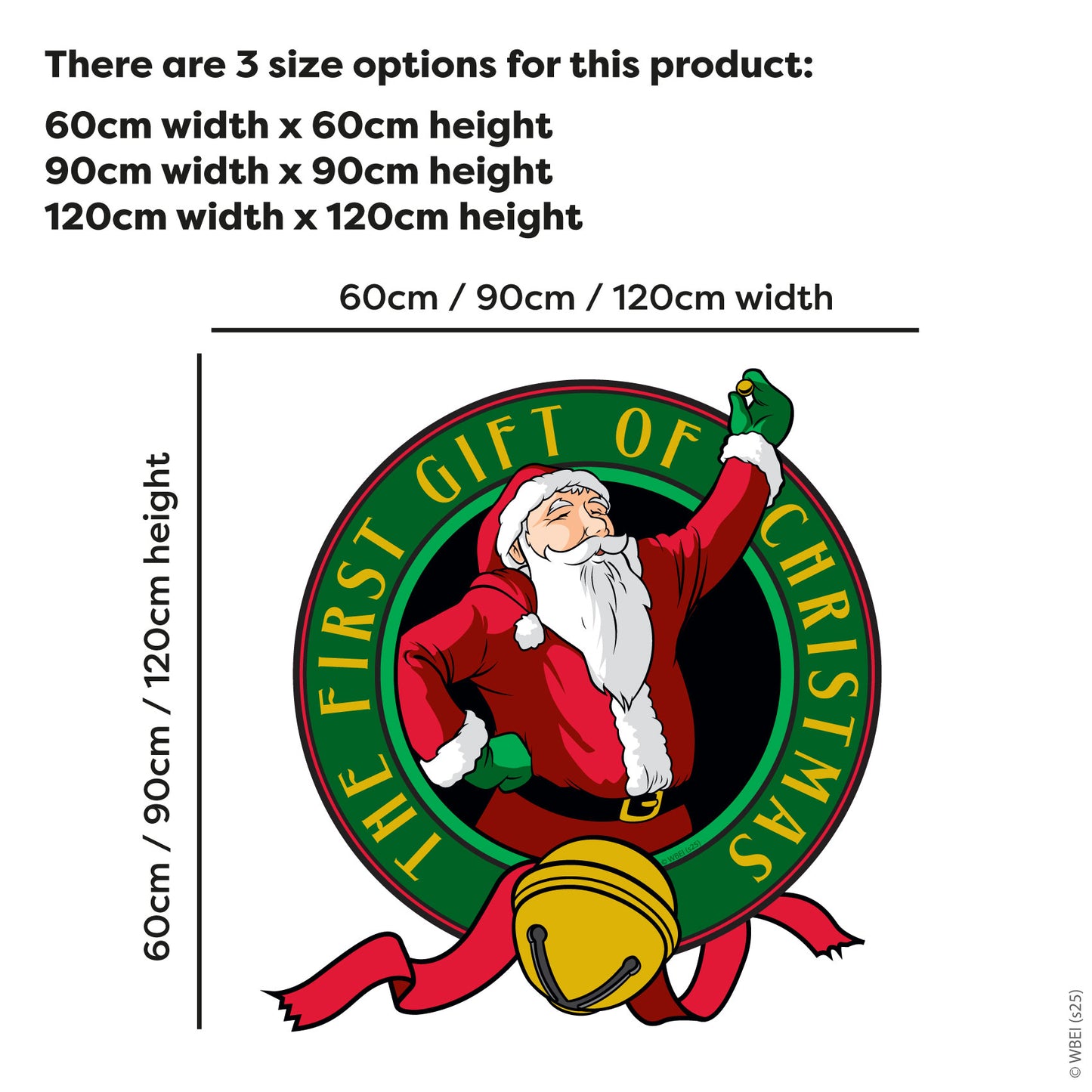 The Polar Express Wall Sticker -  The First Gift Of Christmas Decal Christmas Wall Art