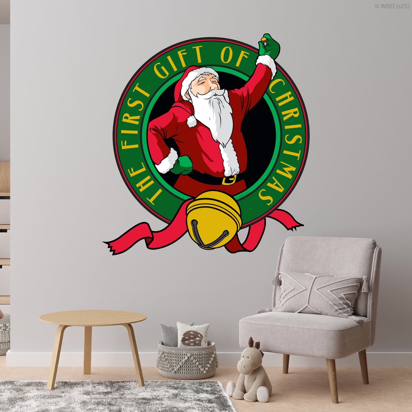 The Polar Express Wall Sticker -  The First Gift Of Christmas Decal Christmas Wall Art