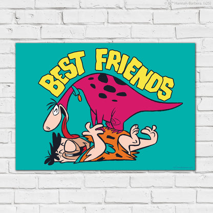 The Flintstones™ Print - Best Friends Poster Wall Art