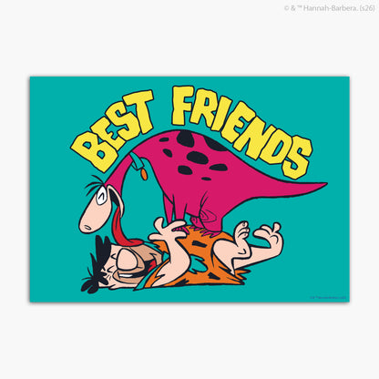 The Flintstones™ Print - Best Friends Poster Wall Art