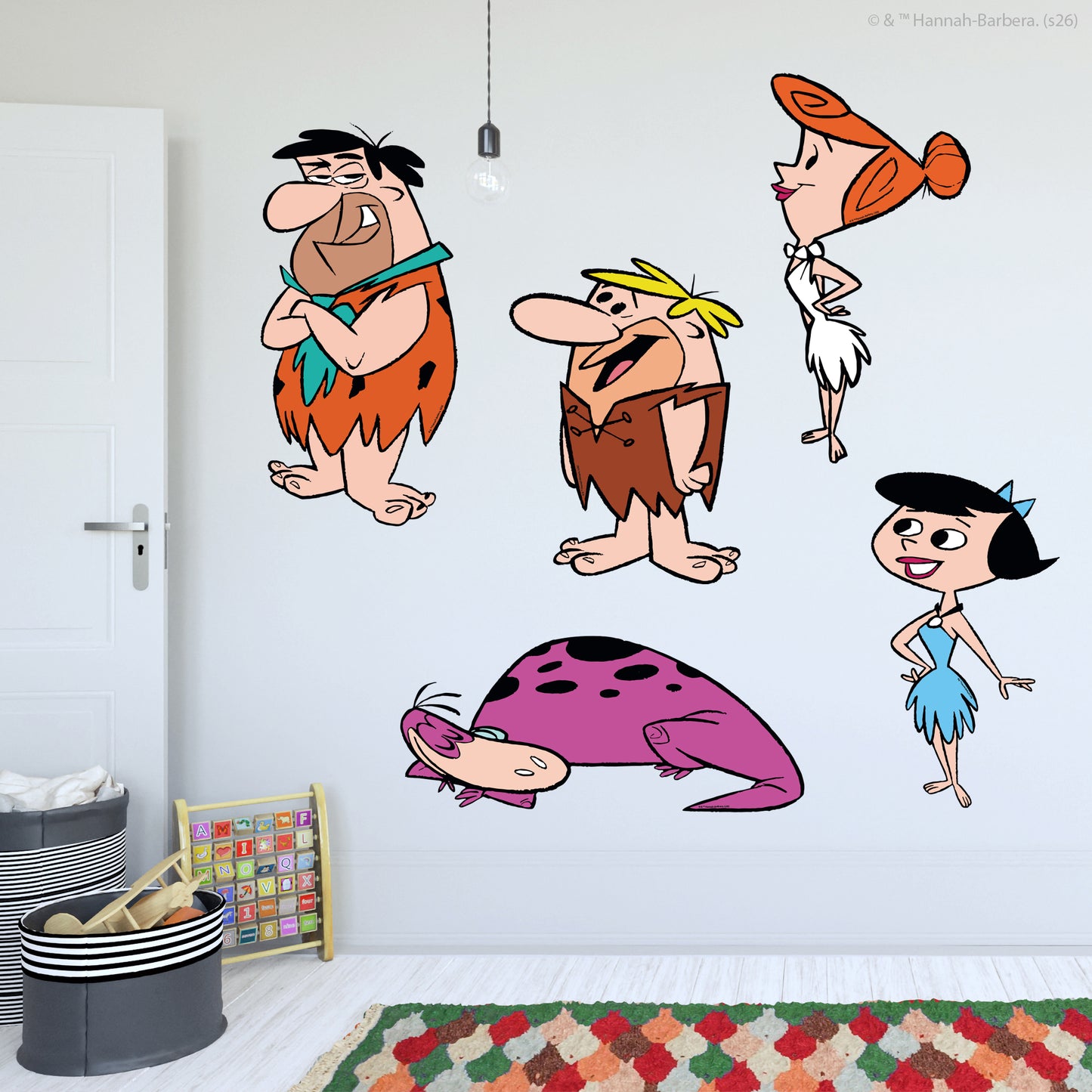 The Flintstones™ Wall Sticker - Group Decal Set Wall Art