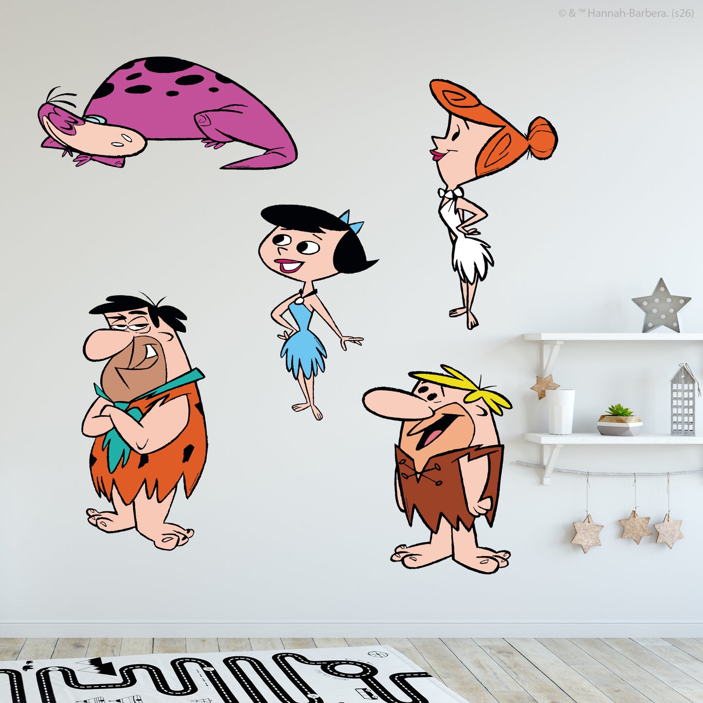 The Flintstones™ Wall Sticker - Group Decal Set Wall Art