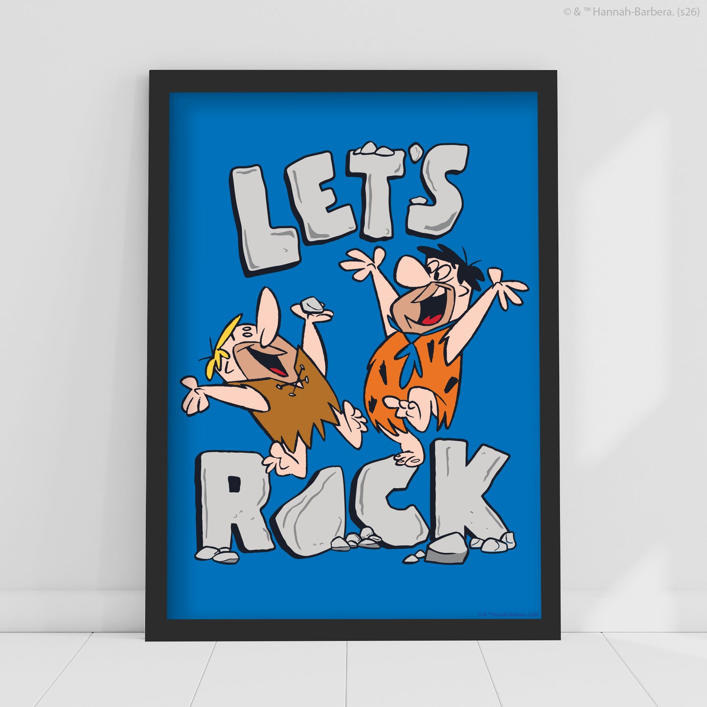 The Flintstones™ Print - Let's Rock Poster Wall Art