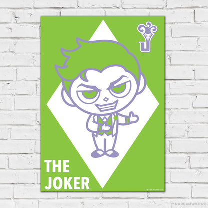 DC Comics Print – The Joker Green Poster DC Superhero Art