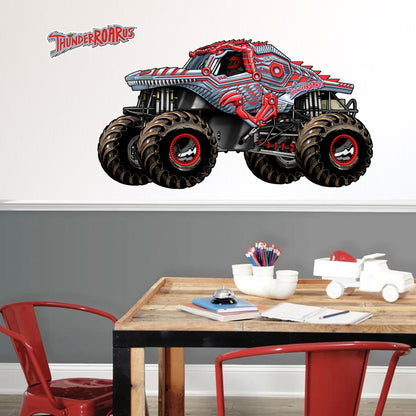 Monster Jam Wall Sticker - ThunderROARus Monster Jam Truck Wall Decal Art