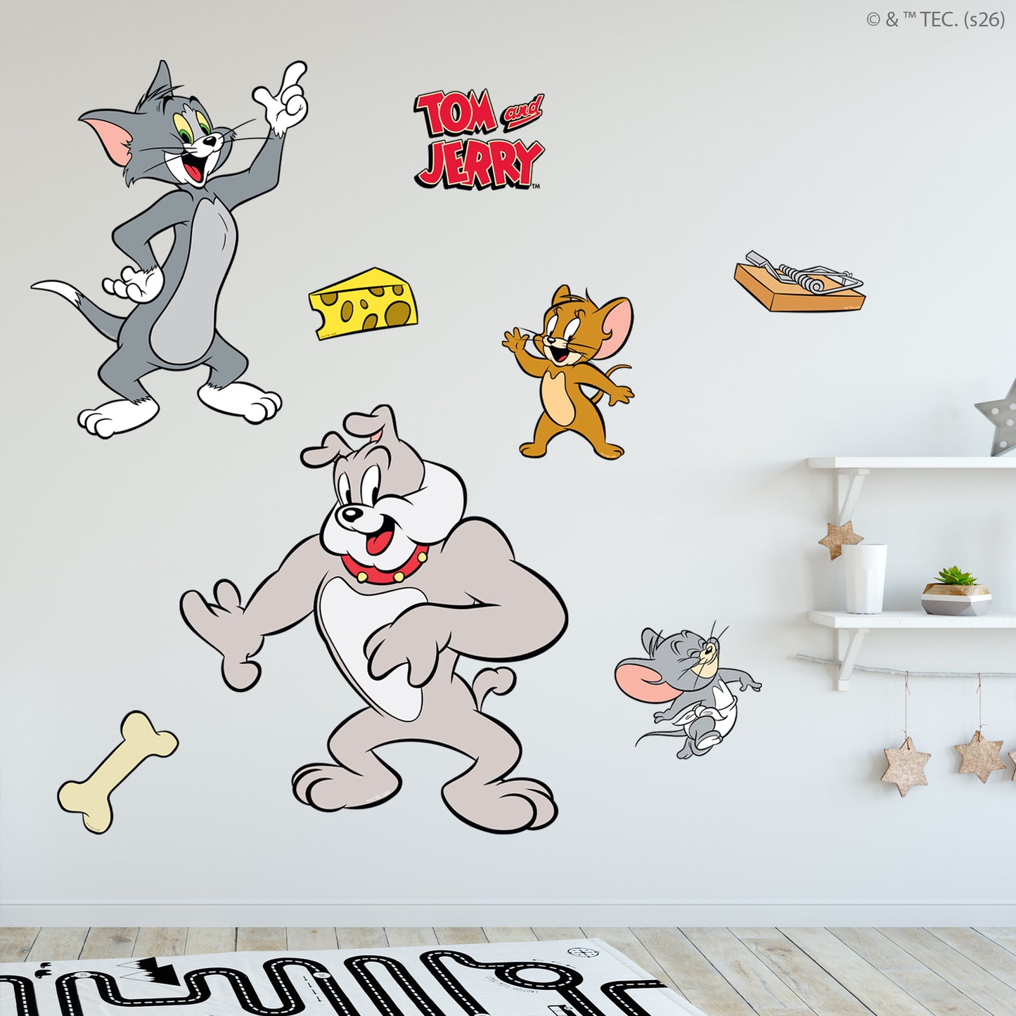 Tom And Jerry™ Wall Sticker - Group Decal Set Wall Art