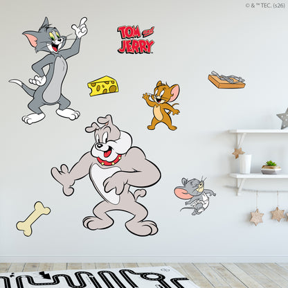 Tom And Jerry™ Wall Sticker - Group Decal Set Wall Art