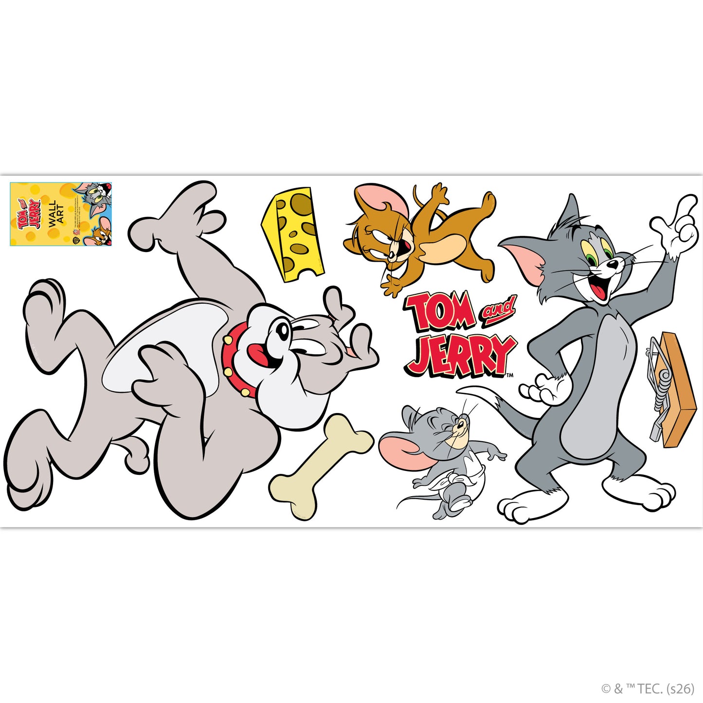 Tom And Jerry™ Wall Sticker - Group Decal Set Wall Art