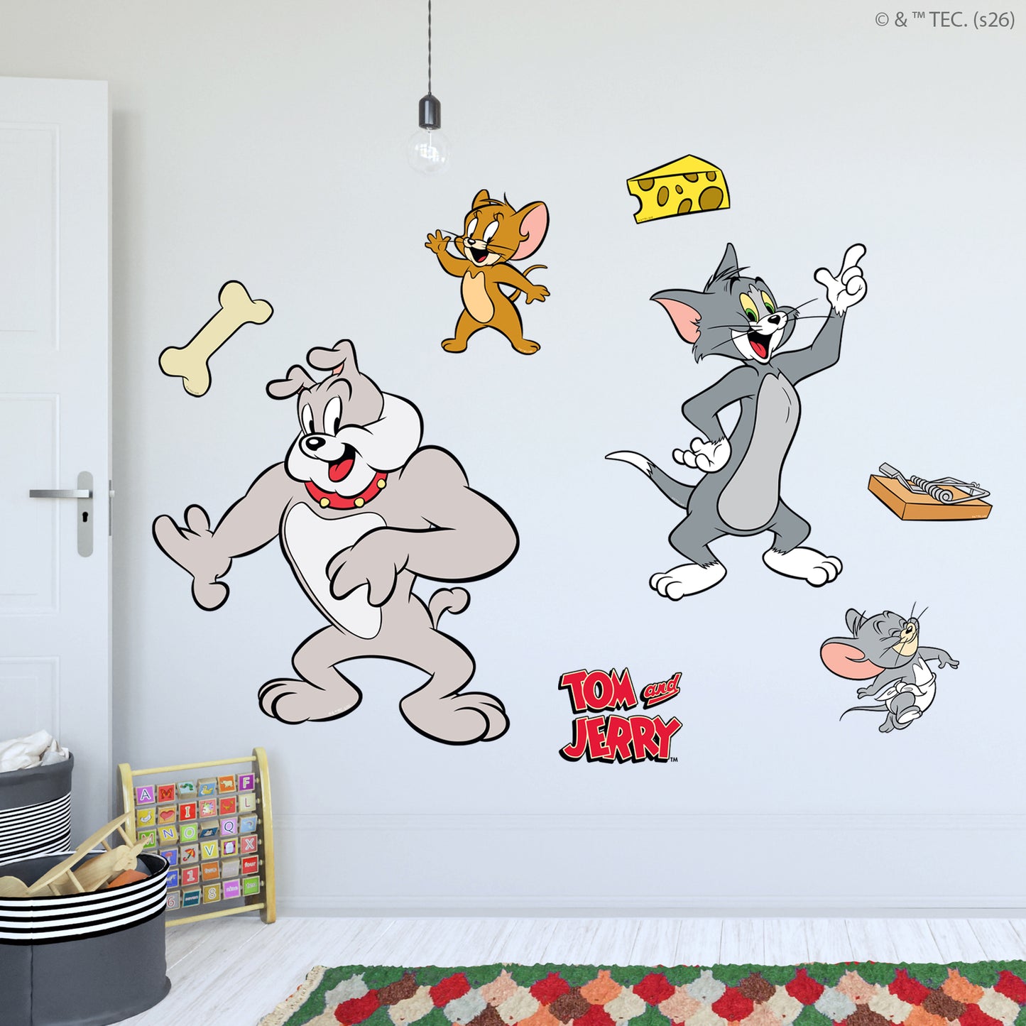 Tom And Jerry™ Wall Sticker - Group Decal Set Wall Art