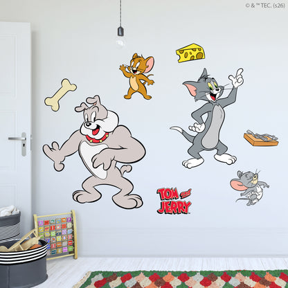 Tom And Jerry™ Wall Sticker - Group Decal Set Wall Art