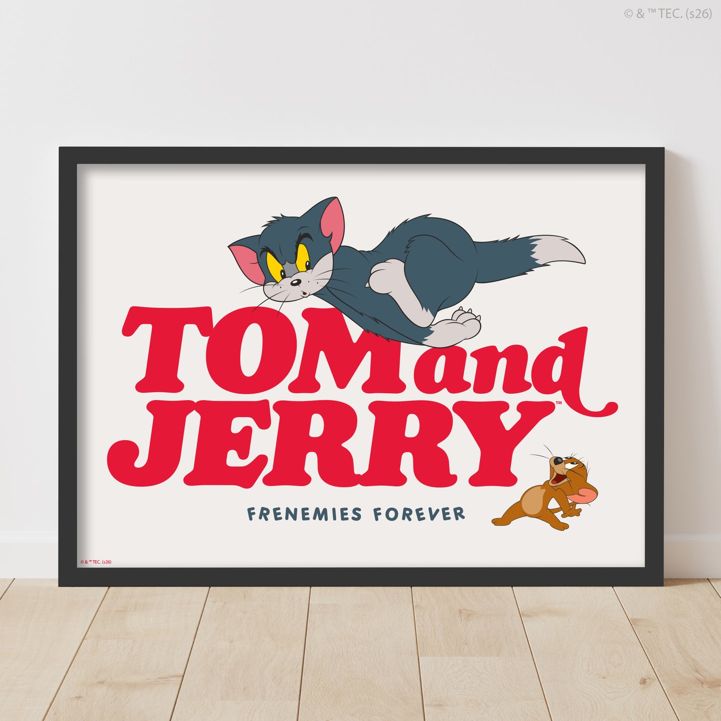 Tom And Jerry™  Print - Frenemies Forever Poster Wall Art