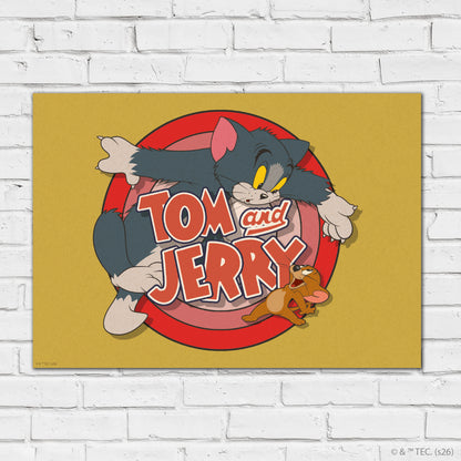 Tom And Jerry™  Print – Tom And Jerry™  Logo Poster Wall Art