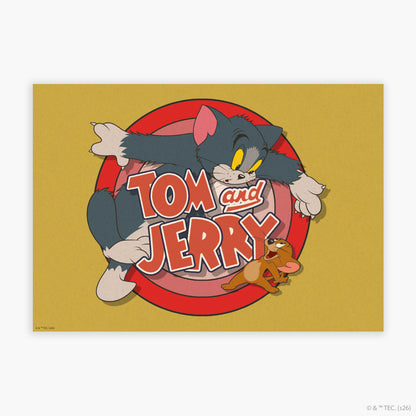 Tom And Jerry™  Print – Tom And Jerry™  Logo Poster Wall Art