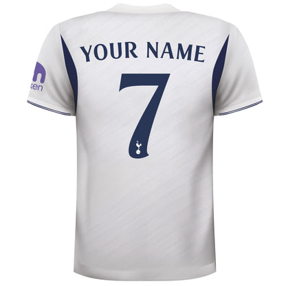 Tottenham Hotspur Football Club - Personalised Football Shirt Wall Sticker 26/27