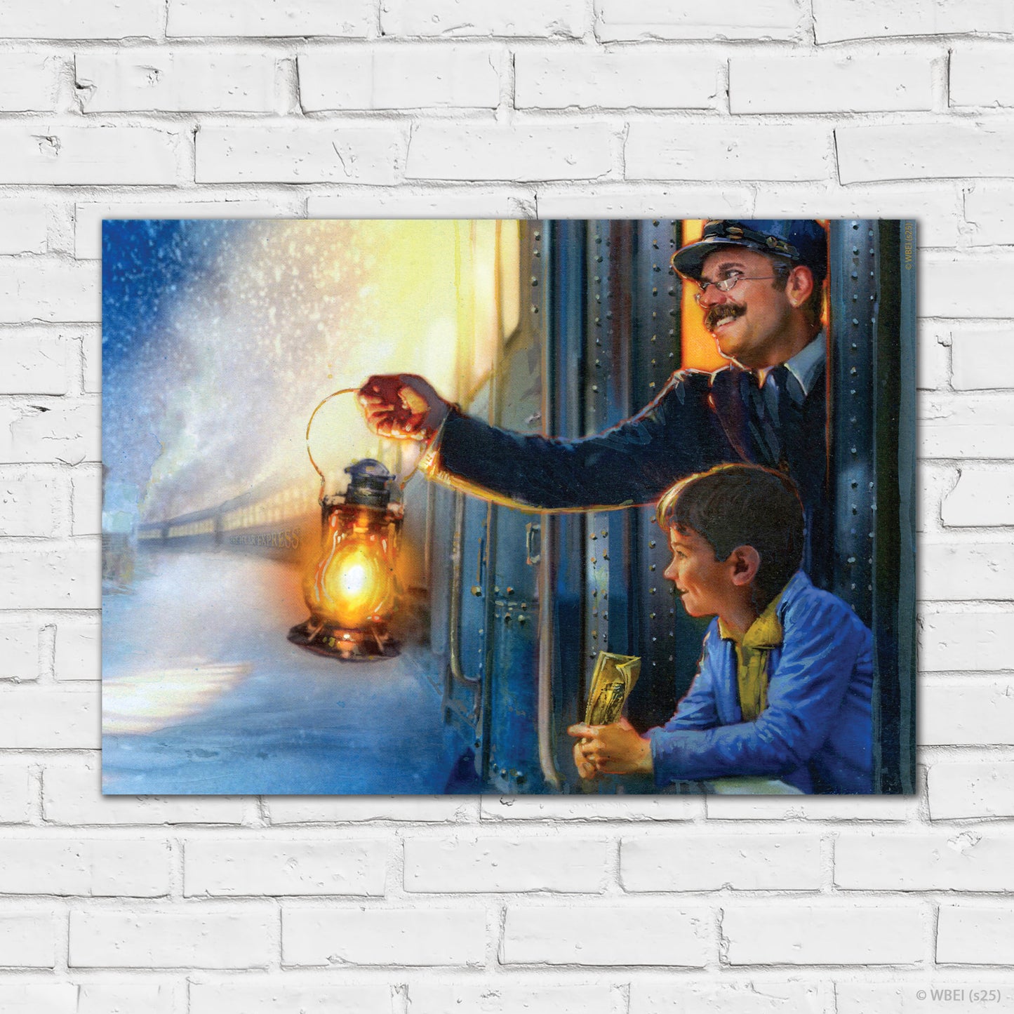 The Polar Express – The Conductor On The Train Poster Wall Art