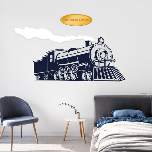 The Polar Express Wall Sticker -  The Polar Express Train Decal Christmas Wall Art