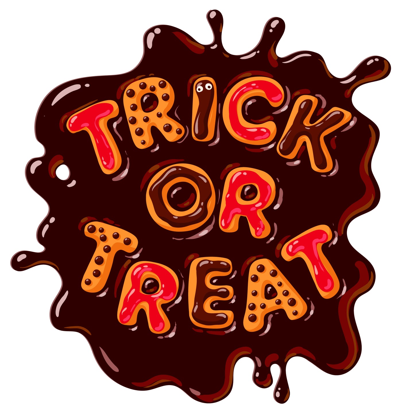 Halloween Wall Sticker - Trick or Treat Decal Wall Art