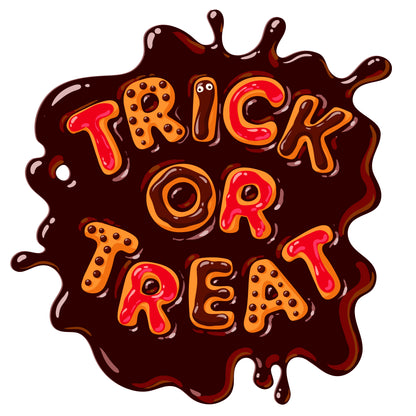 Halloween Wall Sticker - Trick or Treat Decal Wall Art