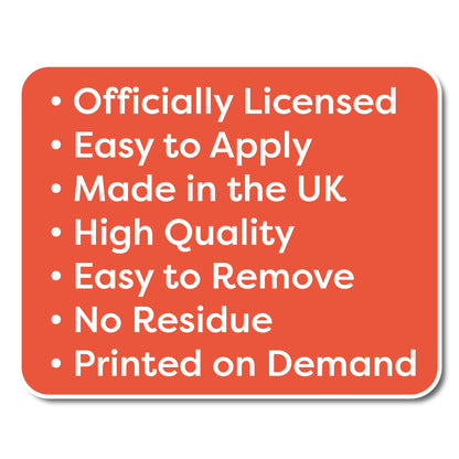 Nottingham Forest FC - Personalised Shirt Wall Sticker