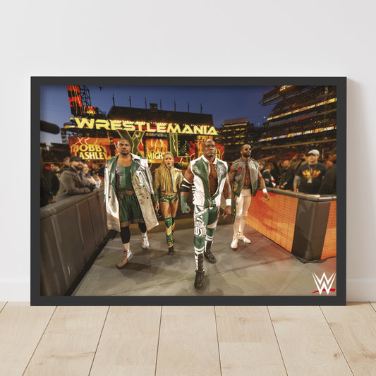 WWE Print - The Pride Entrance Poster Wrestling Wall Art