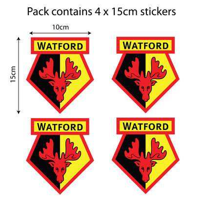 Watford Football Club - Car Sticker Pack