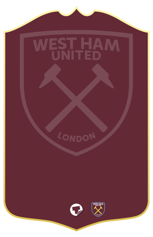 West Ham United 24 Personalised Stats Card
