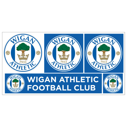 Wigan Athletic Football Club - Decal Sticker Set