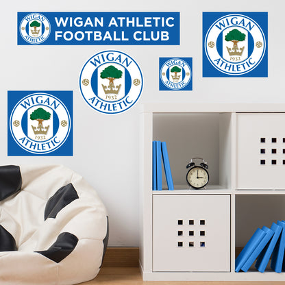 Wigan Athletic Football Club - Decal Sticker Set