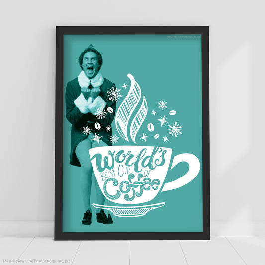 Elf Print – Worlds Best Coffee Poster Wall Art