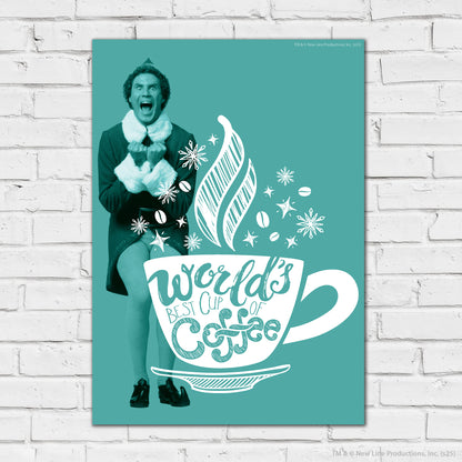 Elf Print – Worlds Best Coffee Poster Wall Art