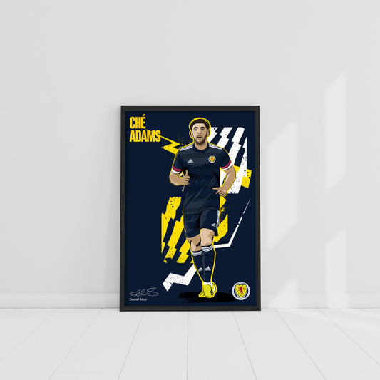 Scotland National Team - Che Adams Print