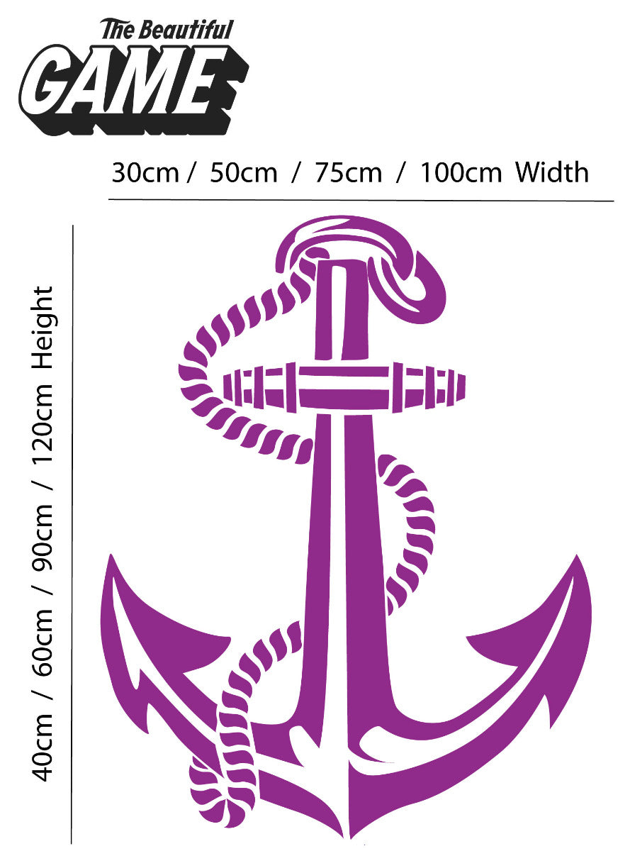 Pirate Wall Sticker Ship Anchor