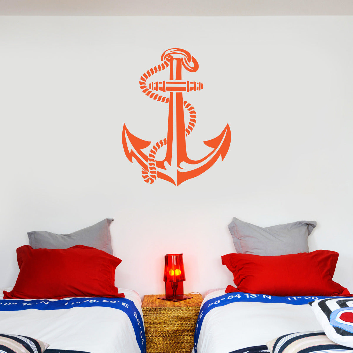 Pirate Wall Sticker Ship Anchor