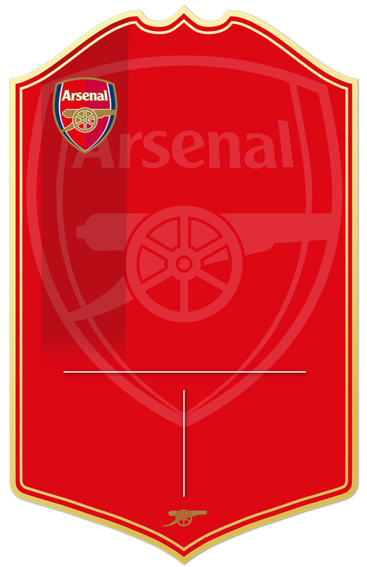 Arsenal Personalised Stats Card